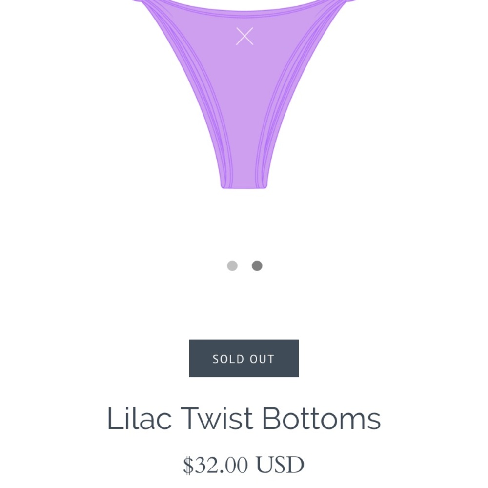 Boutine Lilac Twist Bottoms
